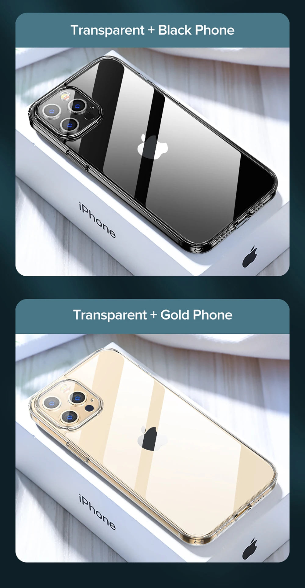 iPhone Ultra Dun Transparant Hoesje