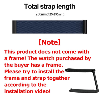 Nylon Strap+no frame for Whoop 5.0 4.0 3.0 Band Sport Stretchy watch bracelet correa elastic belt for Whoop 5.0 4.0 3.0 strap