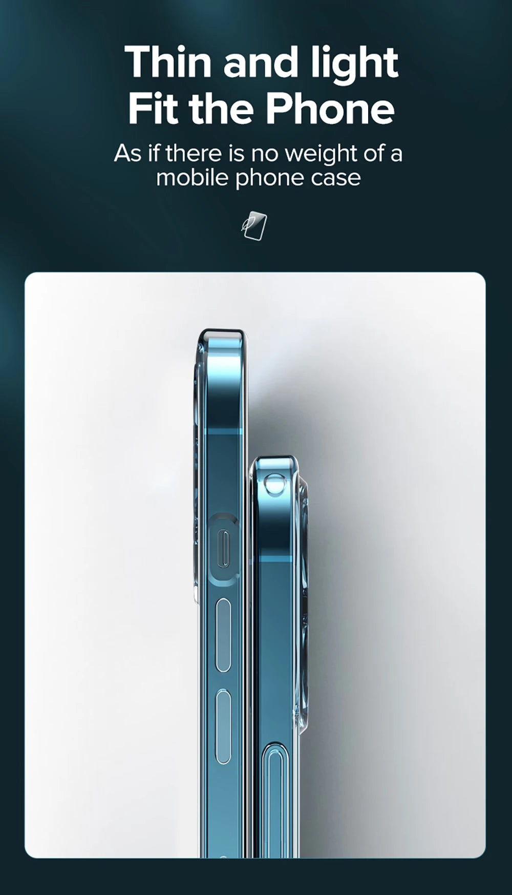 iPhone Ultra Dun Transparant Hoesje