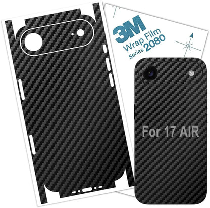Tear Down Carbon Fiber Skin Wrap 3M Change Stickers for IPhone 17 Air 16 15 14 13 Pro Max Plus 17Pro Pegatinas Stikers Cover