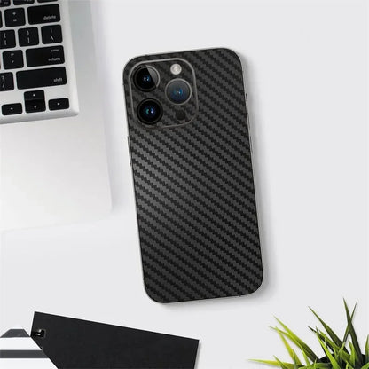 Tear Down Carbon Fiber Skin Wrap 3M Change Stickers for IPhone 17 Air 16 15 14 13 Pro Max Plus 17Pro Pegatinas Stikers Cover