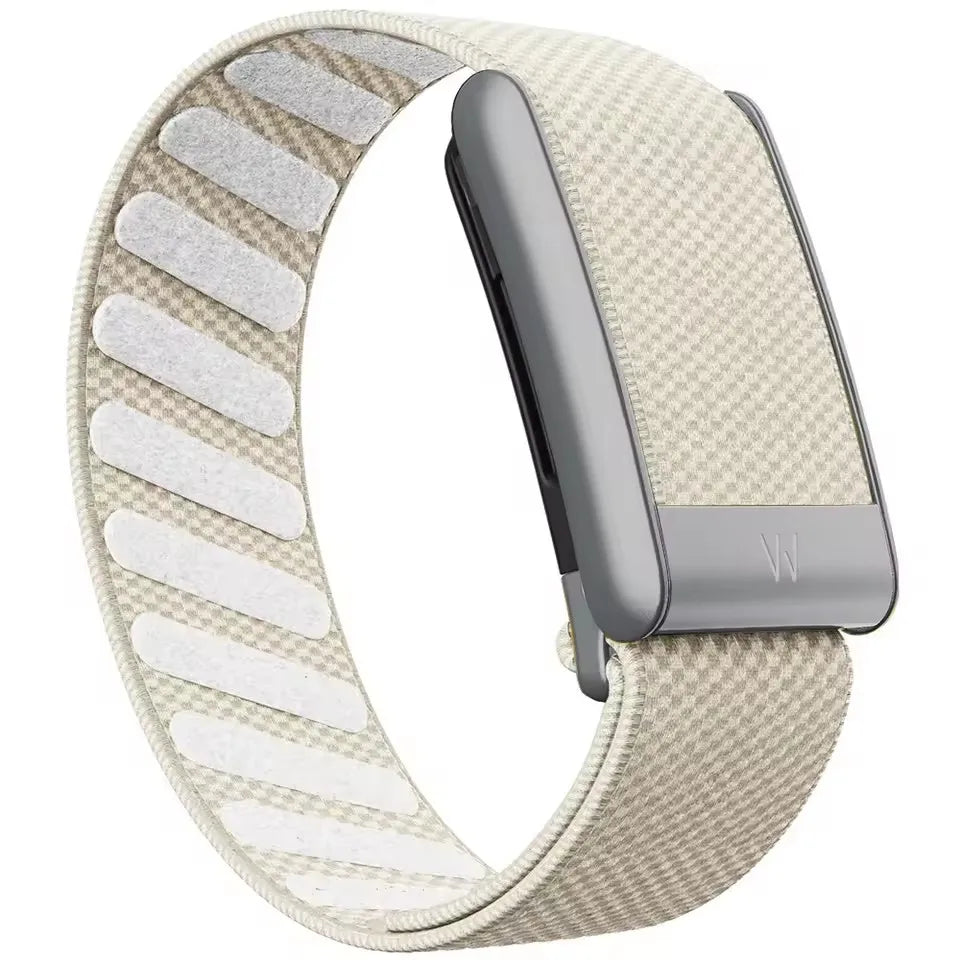 Black Silver Gold Strap Bracelet for Whoop 5.0 Mg Wristband W Logo Band Nylon Woven Elastic Whoop Sports Replacement Straps