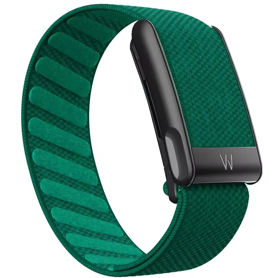Black Silver Gold Strap Bracelet for Whoop 5.0 Mg Wristband W Logo Band Nylon Woven Elastic Whoop Sports Replacement Straps