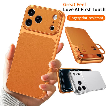 Luxury faux sheepskin shockproof phone case For iPhone 17E 17 16 15 16E 13 14 11 Pro Max full covered with matte skin back cover