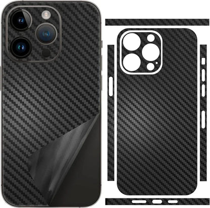 Tear Down Carbon Fiber Skin Wrap 3M Change Stickers for IPhone 17 Air 16 15 14 13 Pro Max Plus 17Pro Pegatinas Stikers Cover