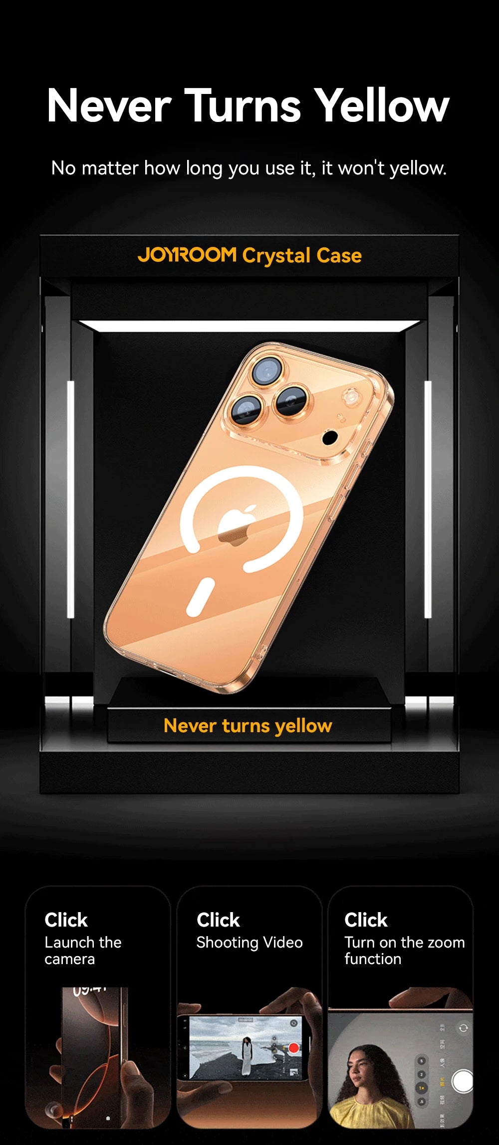 Ultra Dun Transparant Magsafe Hoesje