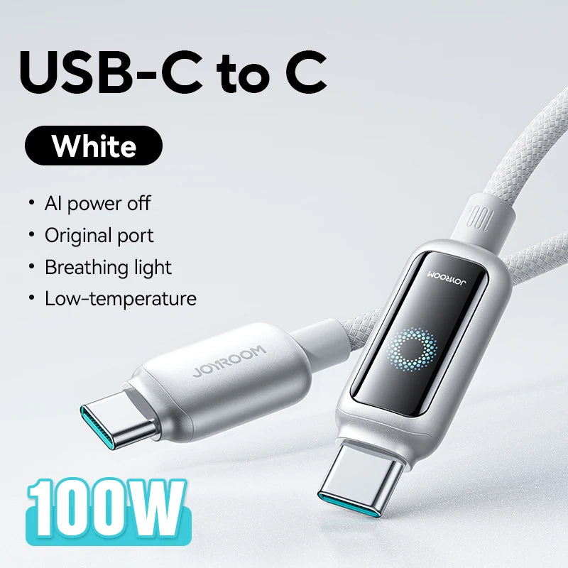 USB-C Snellaadkabel 66W/100W