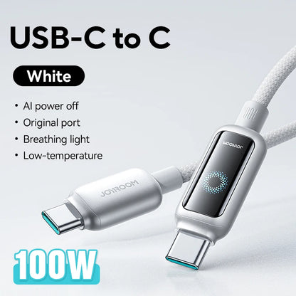 USB-C Snellaadkabel 66W/100W