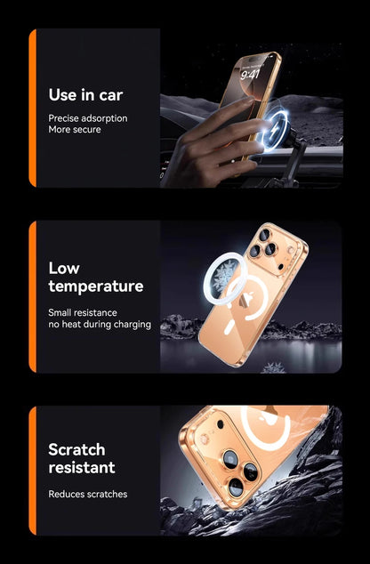 Ultra Dun Transparant Magsafe Hoesje