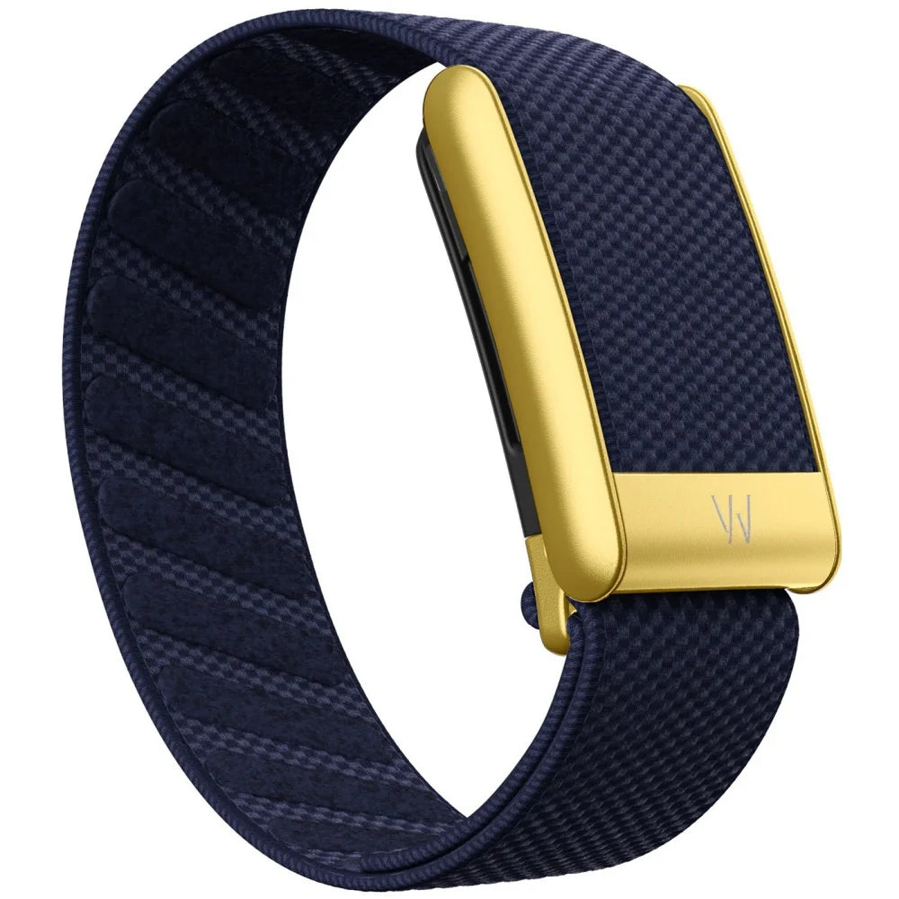 Black Silver Gold Strap Bracelet for Whoop 5.0 Mg Wristband W Logo Band Nylon Woven Elastic Whoop Sports Replacement Straps