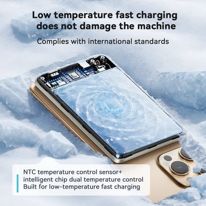 KUULAA 10000Ah Power Bank Magnetic Wireless 20W Fast Charging Portable charger For magsafe For iPhone 17 16 15 Por Max PowerBank