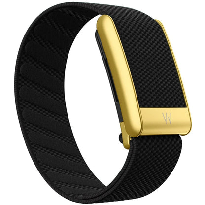 Black Silver Gold Strap Bracelet for Whoop 5.0 Mg Wristband W Logo Band Nylon Woven Elastic Whoop Sports Replacement Straps
