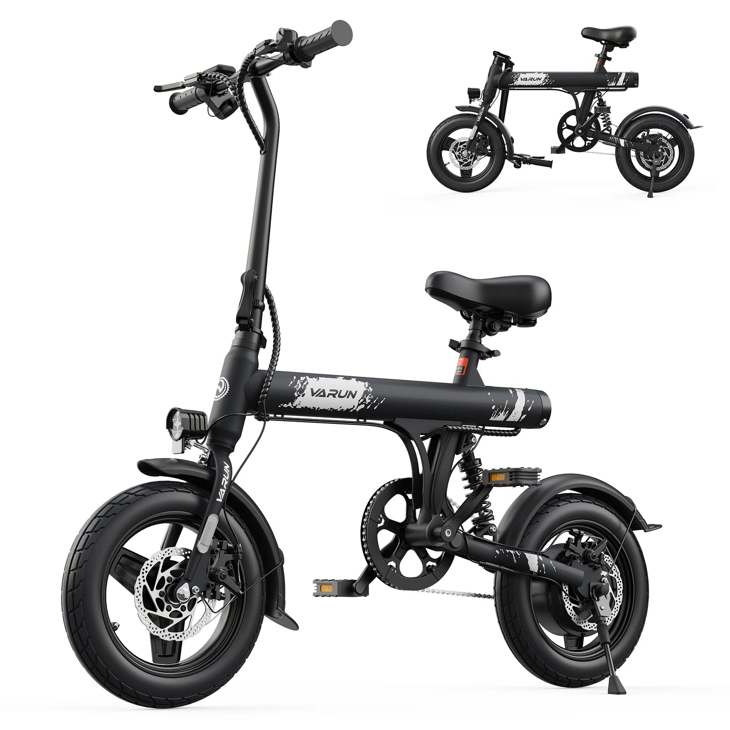 VARUN Opvouwbare E-bike 350W – Elektrische Stadsfiets