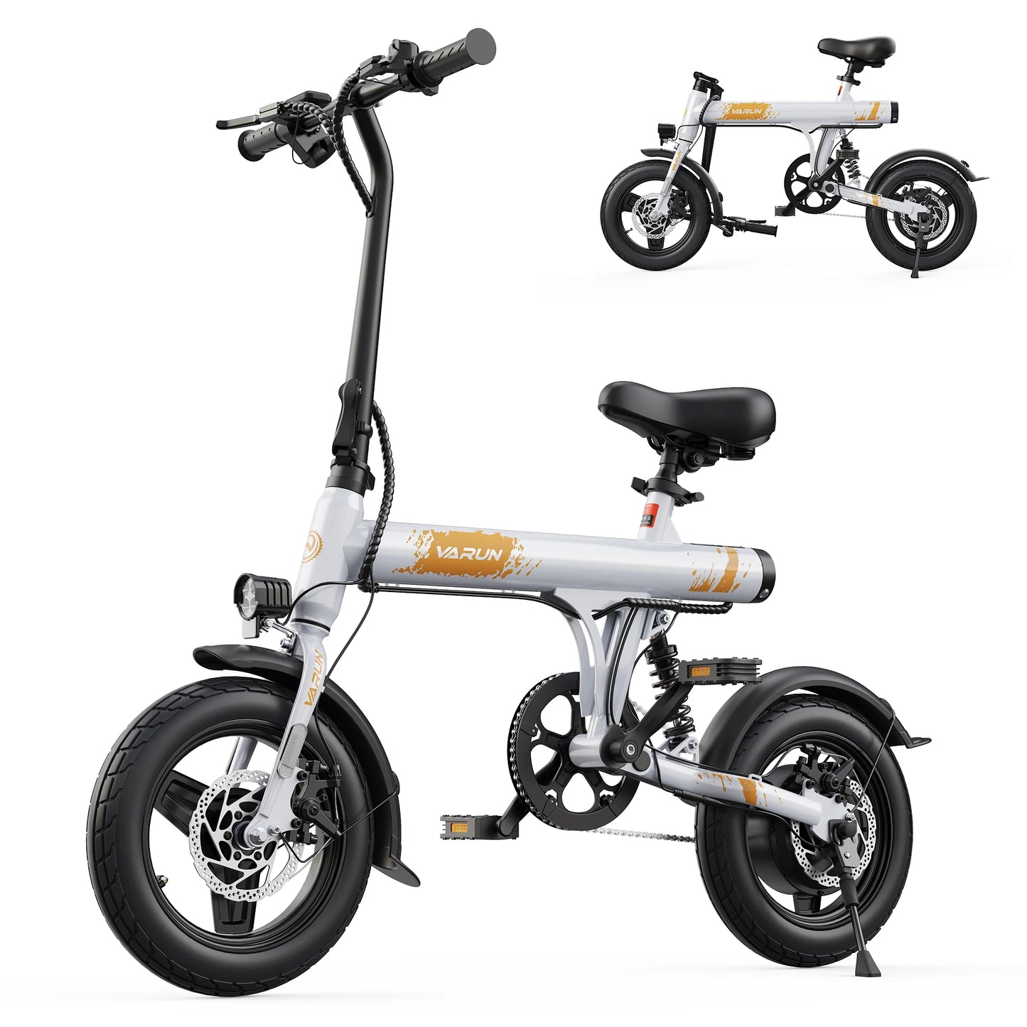VARUN Opvouwbare E-bike 350W – Elektrische Stadsfiets