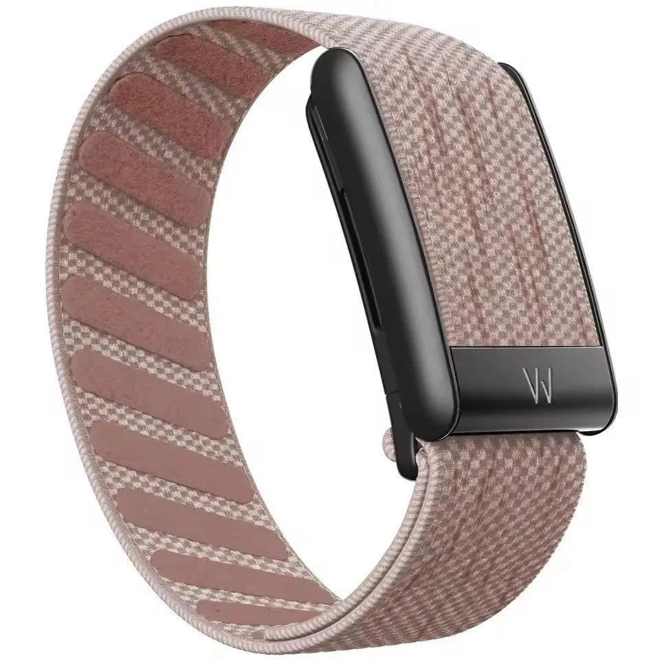 Black Silver Gold Strap Bracelet for Whoop 5.0 Mg Wristband W Logo Band Nylon Woven Elastic Whoop Sports Replacement Straps