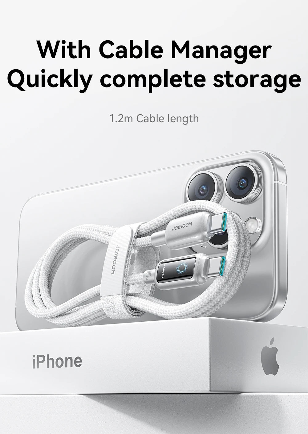USB-C Snellaadkabel 66W/100W