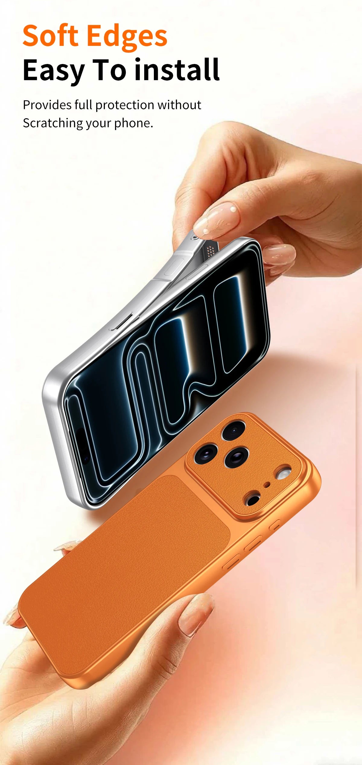 Luxury faux sheepskin shockproof phone case For iPhone 17E 17 16 15 16E 13 14 11 Pro Max full covered with matte skin back cover