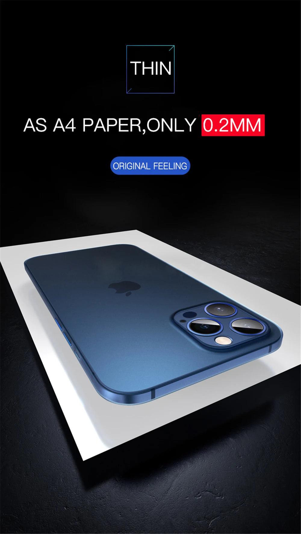 Ultra Dun Mat iPhone Hoesje