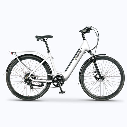 [EU Direct] 28 Inches e-Bike, Electric Bike, E-City Bike, 13Ah Removable Battery,City Bike with Pannier Rack for Commuters