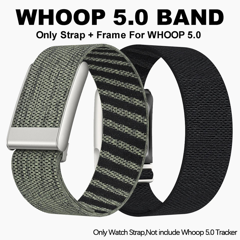 WHOOP Wrist Band Nylon Fitness Soft Breathable Replacement Strap Adjustable Protector Sports Wristband  Strap , 5.0 Compatible
