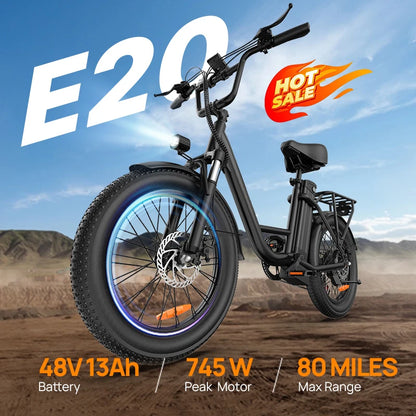 URLIFE E20 Elektrische Fiets - 250W