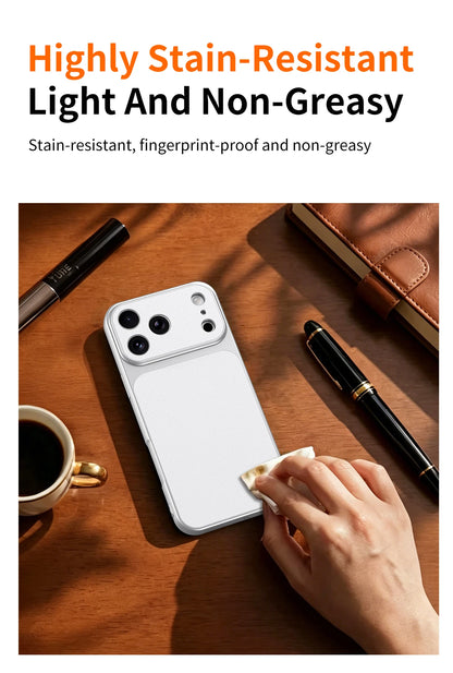 Luxury faux sheepskin shockproof phone case For iPhone 17E 17 16 15 16E 13 14 11 Pro Max full covered with matte skin back cover